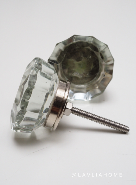 vedin / nuppi (2kpl), kristalli XL