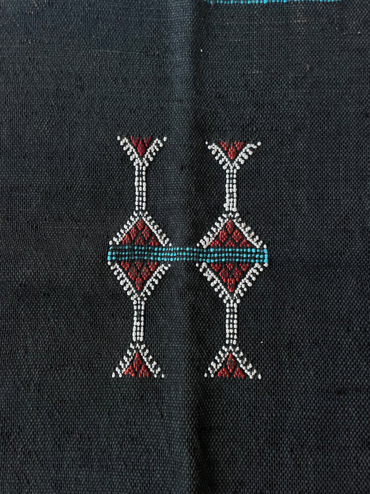 Tyynynpäällinen, kaktussilkki, musta