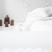 Happy Lights -pallovalosarja, valkoinen, 35 palloa LED
