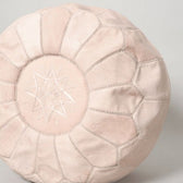 Pouf // marokkolainen nahkarahi, nude